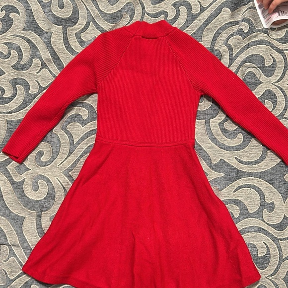 Raglan Sleeve Button Detailed Sweater Dress - Picture 3 of 3